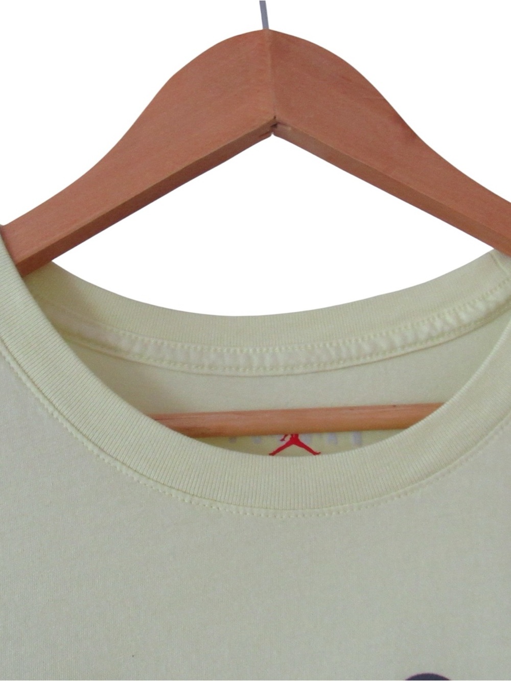 Nike Mens Air Jordan Jumpman T Shirt XL Yellow Short Sleeves Crewneck Cotton - Picture 3 of 7